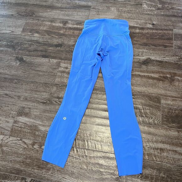 lululemon athletica Pants - Lululemon Base Pace High Rise HR Tight Women’s Size 2 Blue 25” Leggings Pants